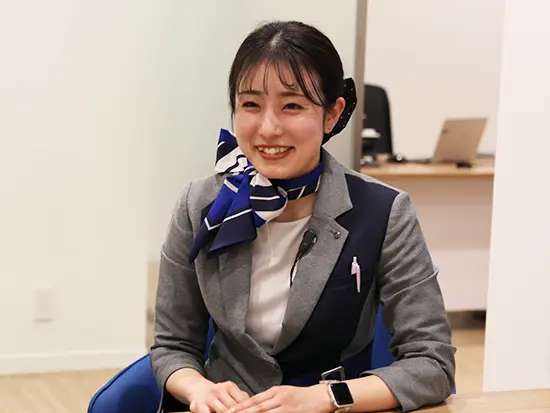 お客様の笑顔が嬉しい！やりがいを実感できる毎日です