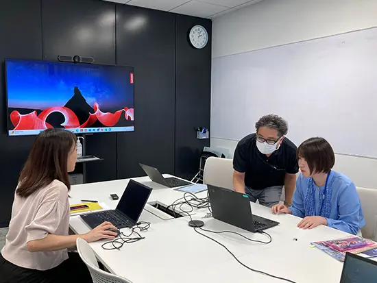 先輩のフォローで未経験からでも安心スタート！