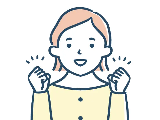 スキルに合わせて少しずつ成長できます！