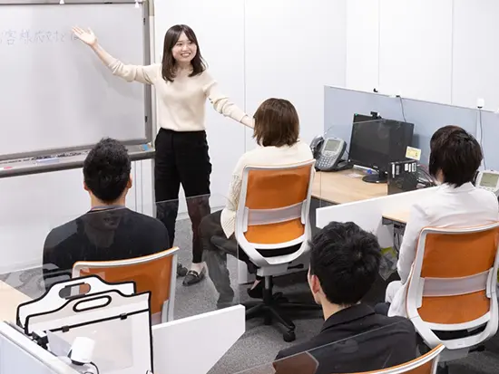 言葉で心を交わすお仕事です！（入社7年目／Hさん）