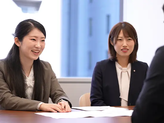 チームワークを大切にしている職場です！