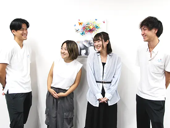 【社員B】チームで企画や提案を進めるスタイルです