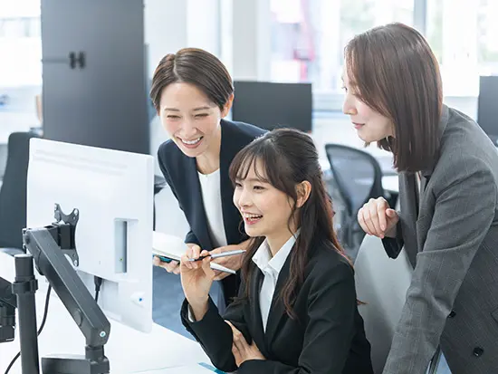 周囲と連携しながら、着実な成長を実感できる仕事です