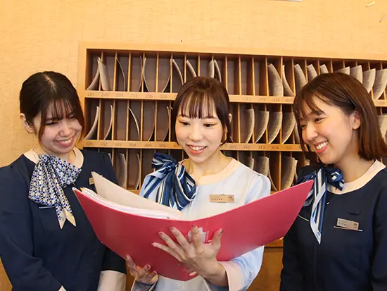 人間関係も働きやすさの理由の1つです。