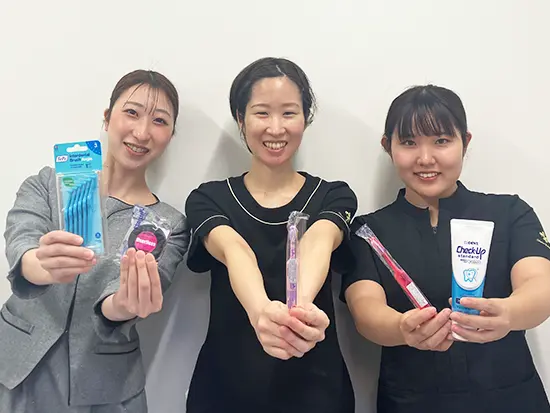 仕事内容や収入にも満足しながら笑顔で働けています！