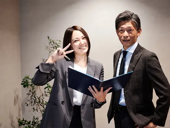 事務では味わえないやりがいに出会えました！