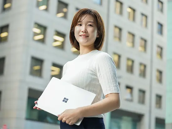 子育て両立しながらスキルアップが目指せる環境です。