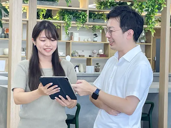 手厚いサポートで、安心して始められました◎