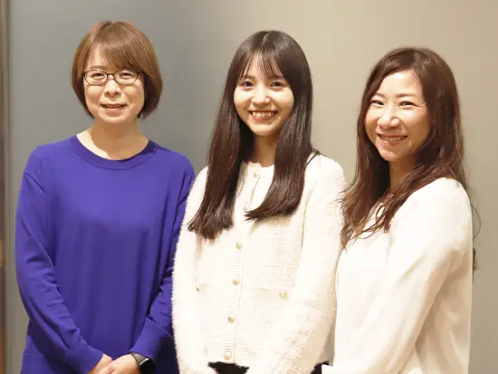 穏やかな社風が入職の決め手になりました。