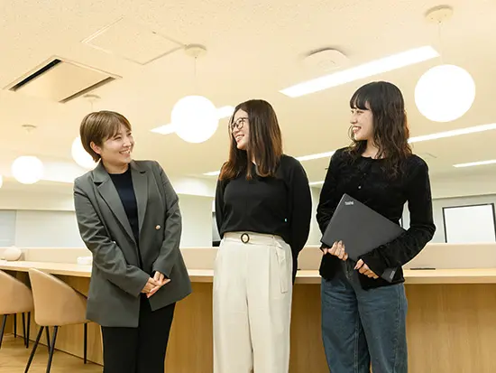 拡大フェーズならではの、多彩なキャリア