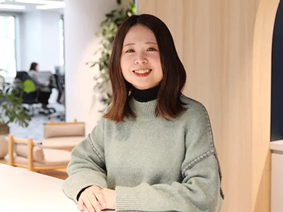 未経験の私を、チーム全員が支えてくれました！