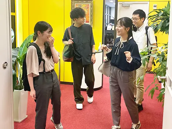 同年代の仲間たちと、新しいキャリアを歩めます！