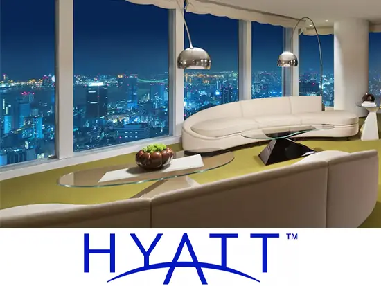 世界中に展開しているハイアットの安定基盤あり