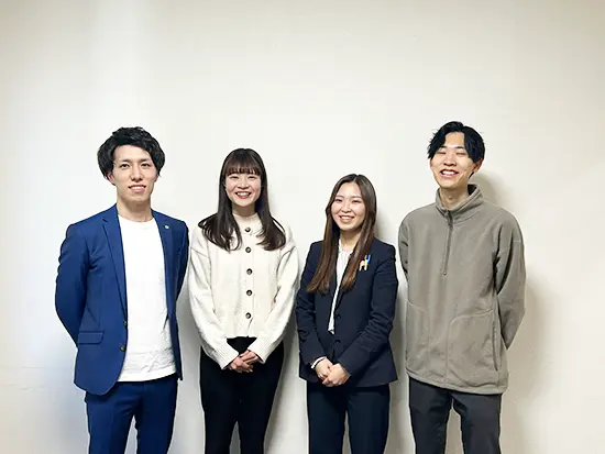 先輩の親しみやすさと柔らかい雰囲気が決め手に！