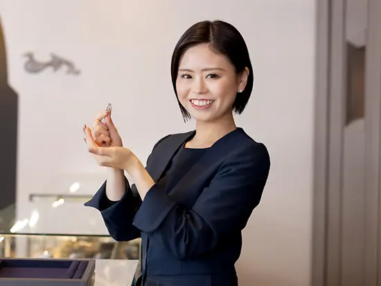 接客の仕事を、笑顔で長く続けられると思いました！