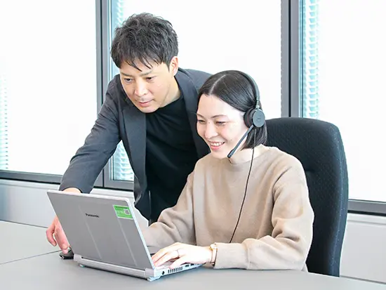 臨機応変なサポートで、社員の助けになれる！