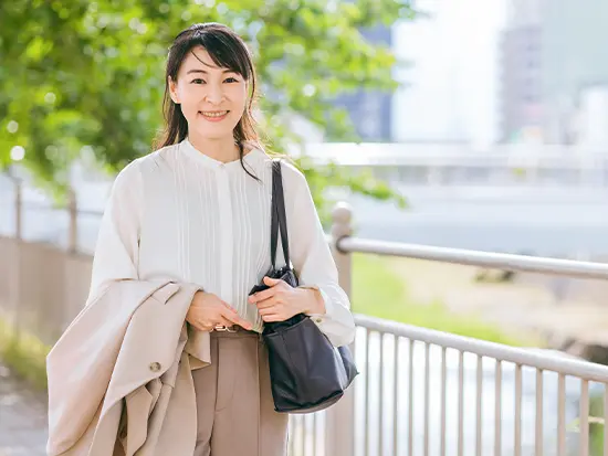 ブランクも年齢も関係なく活躍できる職場です。