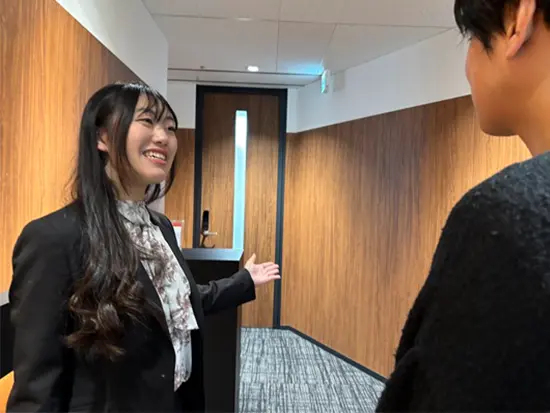 完全未経験から「法律」に関われる点が魅力的！