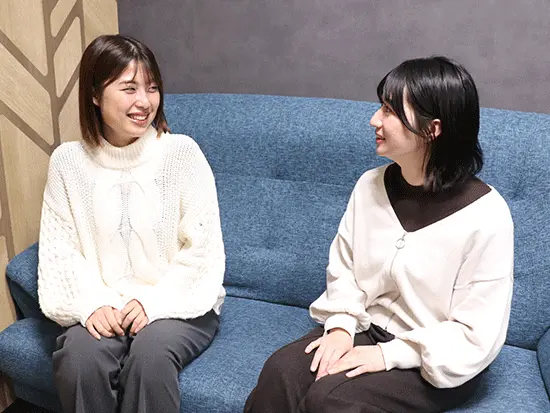 東証上場Gの安定基盤があるから、不安なく働けます。