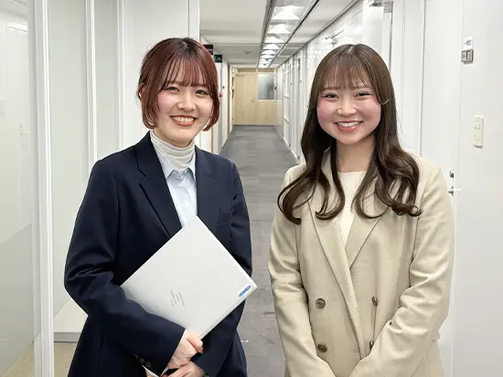 事務＋専門知識を身に付けスキルアップできています！