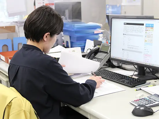 少数精鋭だからこその温かさ。助け合いが根付くチーム