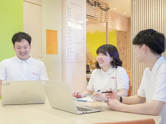 スタッフ自身も楽しく働けます！