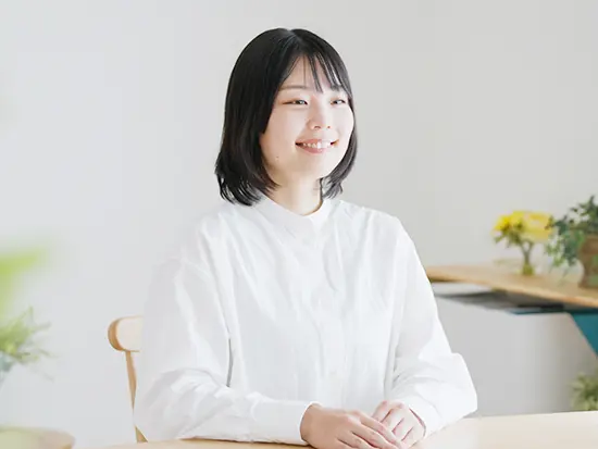 社員インタビュー／リフレッシュしやすい職場です◎