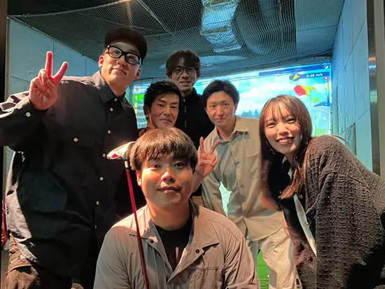 仲間と一緒に働けるチーム配属と、充実の社内サークル