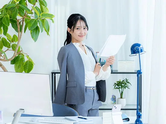 女性管理職も在籍！役職が上がれば自由も収入も増える