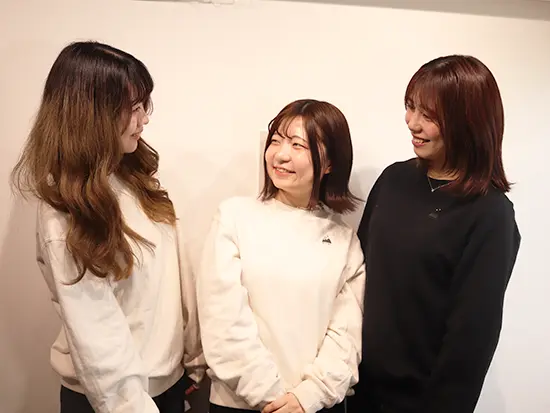 社員同士の距離が本当に近く、すぐに馴染めます◎