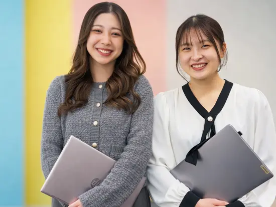 1ヶ月の充実研修あり！PC初心者でも大丈夫です♪