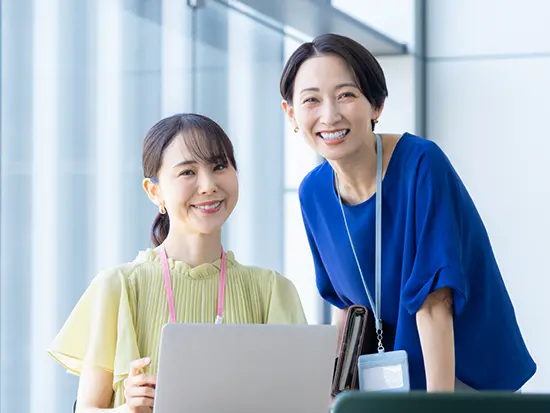 ＊ブランクがあっても安心。丁寧なOJT研修！
