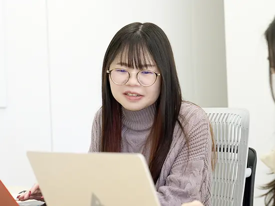 先輩がそばにいるので、安心して始められました！