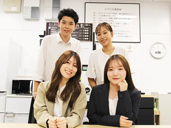 営業と専任のサポート部門がWフォロー！