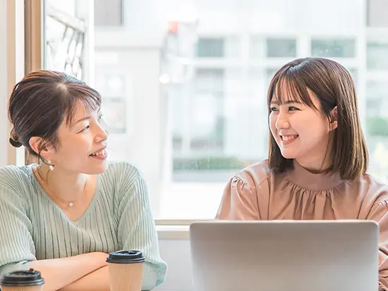 【女性管理職も活躍中】長く働ける環境です