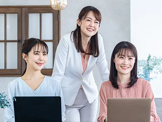 個人のノルマはなし！チーム全員でブランドを育てる♪