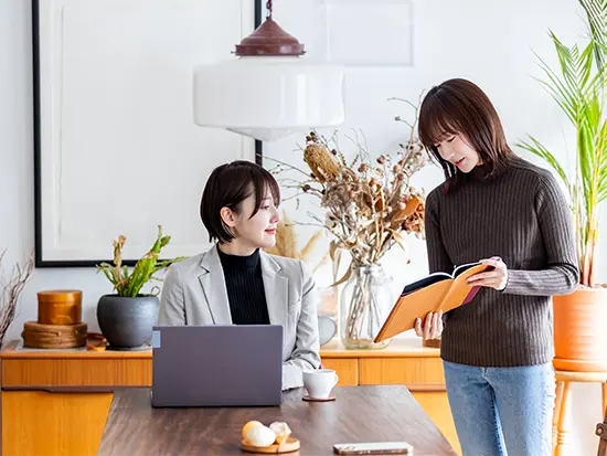 上場企業のグループ会社で働く安心感も魅力です◎