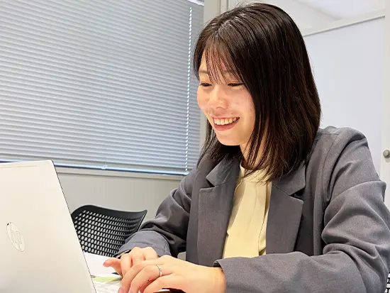 一人ひとりの個性を、しっかり認めてくれる会社です♪