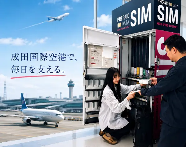 成田国際空港内のサポートスタッフ◆残業ほぼなし／住居手当有／未経験可