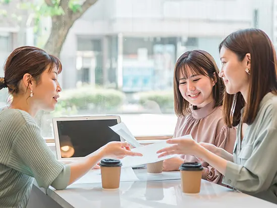 充実のサポートのもと自由にアイデアを発信できる