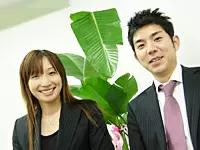 社長（右）との距離も近く、色々なことを相談できる仲なんです。