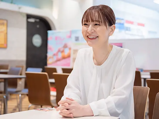 5歳の娘を育てながら、店長としてやりがいも実感◎