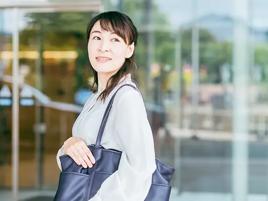 【先輩】「働く場所がキレイだと、気分も違います」