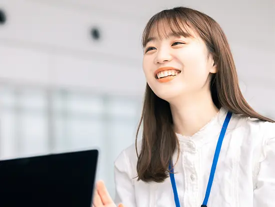 明るくて活気があるので、すぐになじめました！