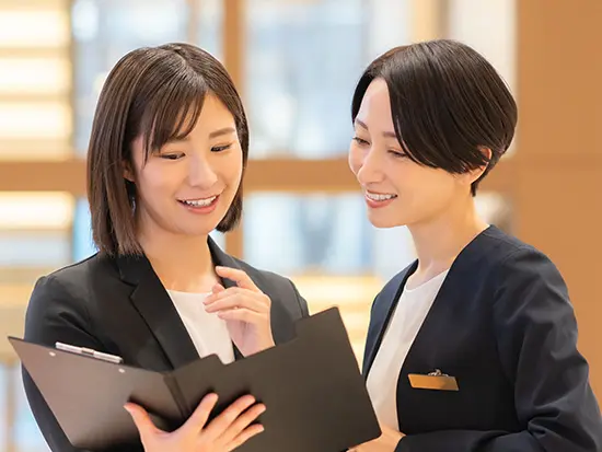 万全のフォロー研修体制あり