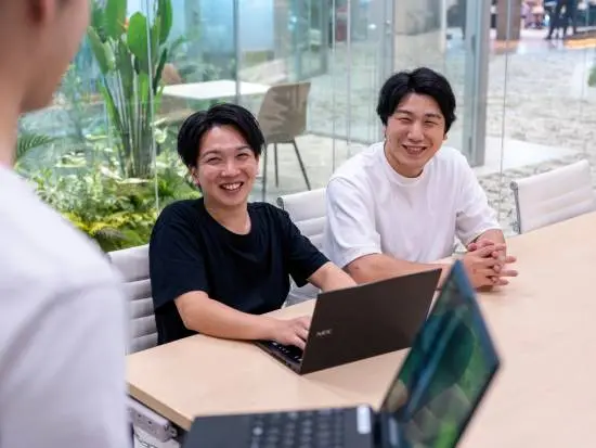各部署の責任者とキャリアアップ面談ができる！