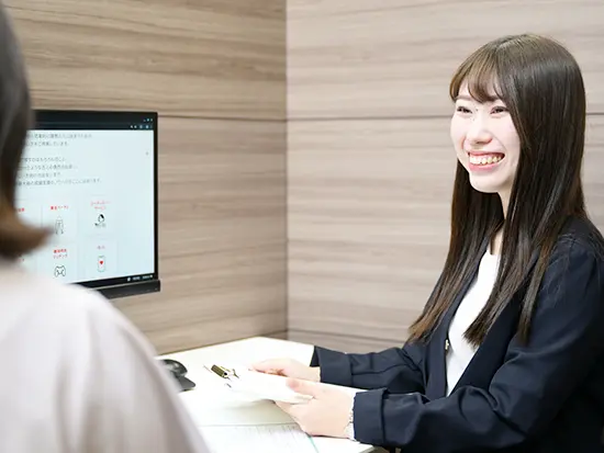 会員様の幸せを支え、ともに成長できる仕事です。