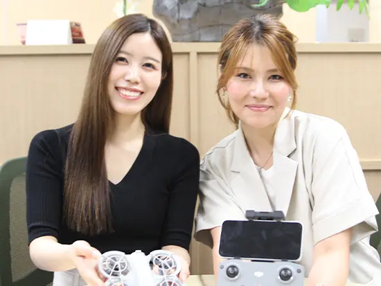 「実務的なドローン活用」に惹かれて入社しました！