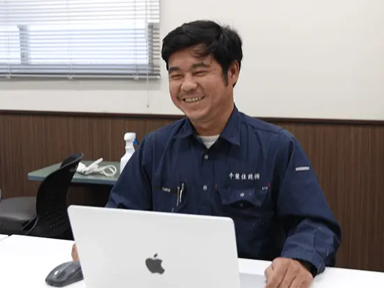 にぎやかな雰囲気で働ける環境が気に入っています！