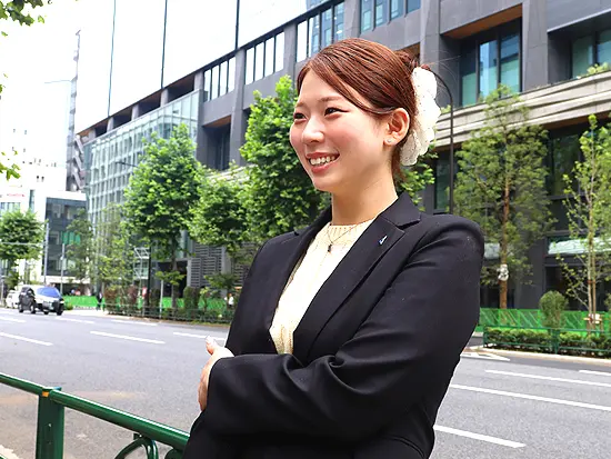 ちゃんと評価される安⼼感があります。